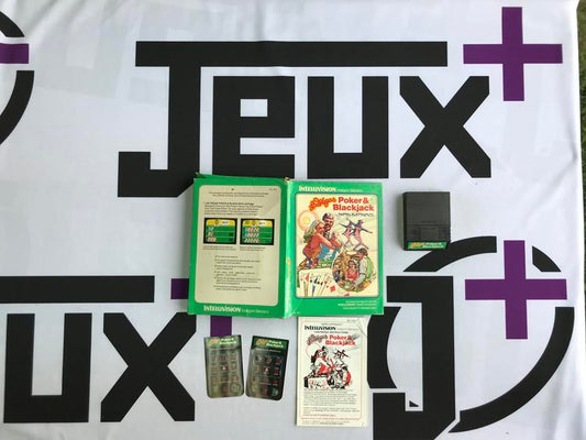 INTELLIVISION LAS VEGAS POKER AND BLACKJACK (COMPLETE IN BOX)