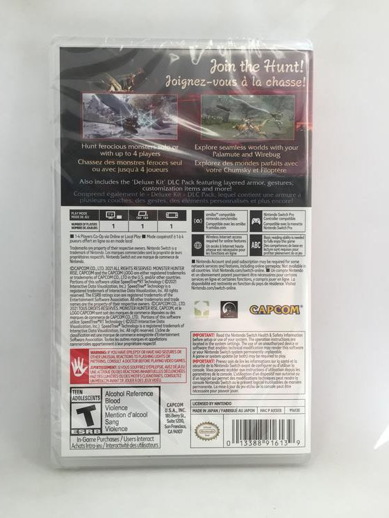 MONSTER HUNTER RISE DELUXE EDITION
