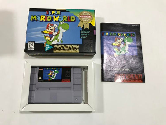 SUPER MARIO WORLD PLAYER'S CHOICE (COMPLETE IN BOX)