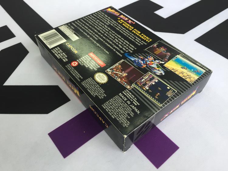 SNES MEGA MAN X2 (BOX ONLY)