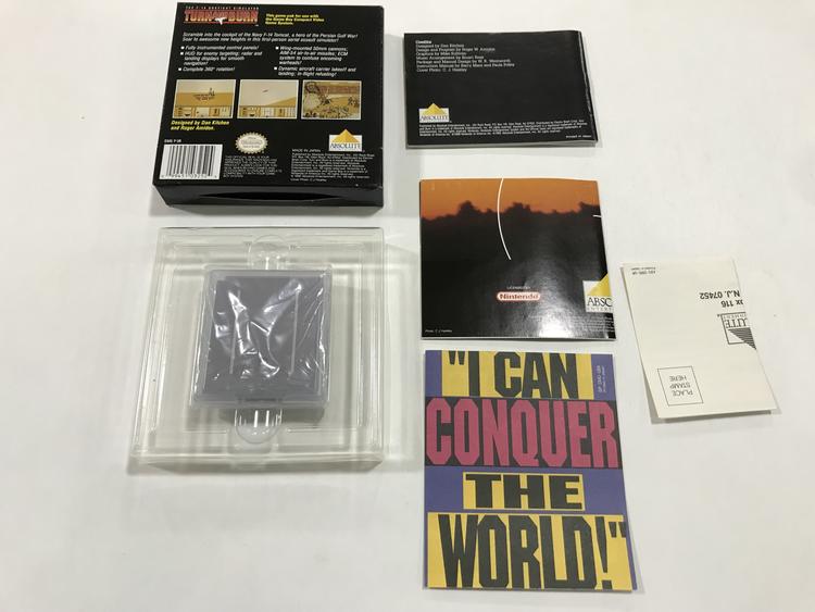 TURN AND BURN THE F-14 DOGFIGHT SIMULATOR (COMPLETE IN BOX) (usagé)