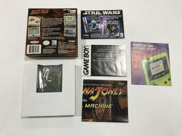 INDIANA JONES AND THE INFERNAL MACHINE (COMPLETE IN BOX)