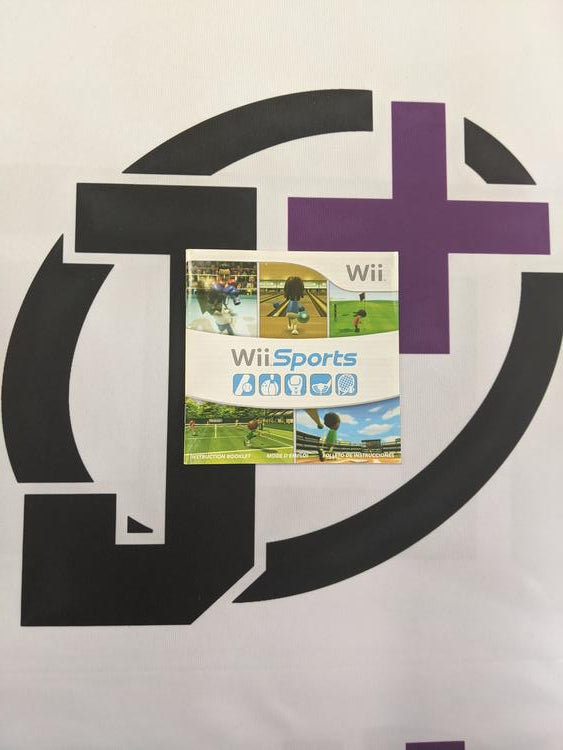 WII WII SPORTS INSTRUCTION BOOKLET BILINGUAL Jeux+ Le Magot