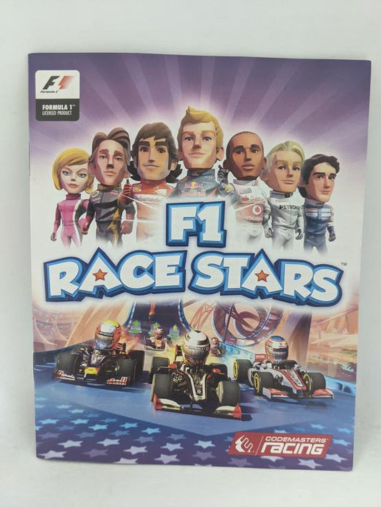 PS3 F1 RACE STARS INSTRUCTION BOOKLET BILINGUAL (usagé)