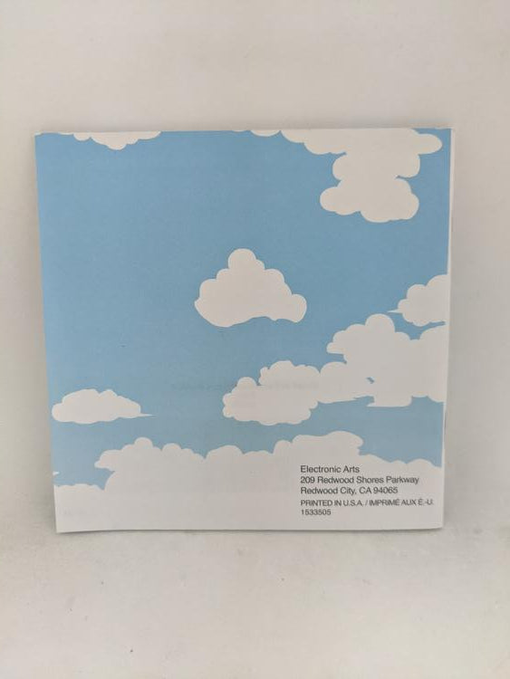 NDS MY SIMS INSTRUCTION BOOKLET BILINGUAL (usagé)