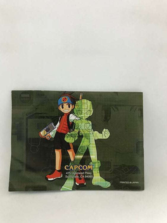 GBA MEGA MAN BATTLE NETWORK 2 INSTRUCTION BOOKLET ENGLISH