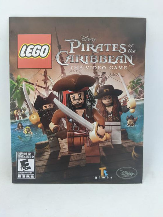 PS3 LEGO PIRATES OF THE CARIBBEAN THE VIDEO GAME INSTRUCTION BOOKLET BILINGUAL (usagé)