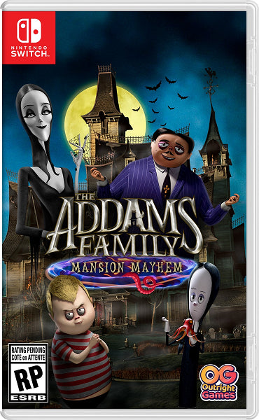 THE ADDAMS FAMILY MANSION MAYHEM (NON-ORIGINAL PRINT)