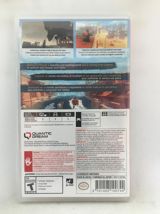 SEA OF SOLITUDE THE DIRECTOR'S CUT (LIMITED RUN GAMES) (usagé)