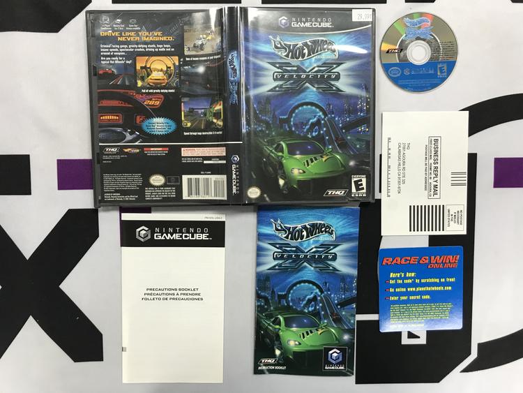 HOT WHEELS VELOCITY X (COMPLETE IN BOX) (usagé)