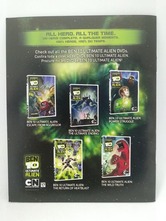 PS3 BEN 10 OMNIVERSE INSTRUCTION BOOKLET TRILINGUAL