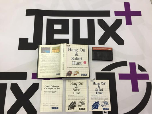 HANG ON & SAFARI HUNT (COMPLETE IN BOX)