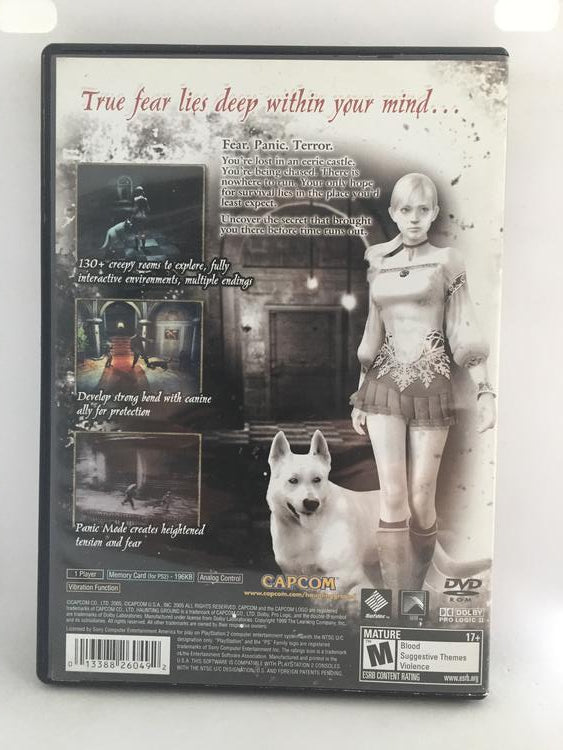 PS2 Haunting Ground (Box Only)