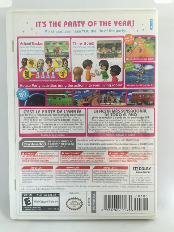 Wii WII PARTY (BOX ONLY)