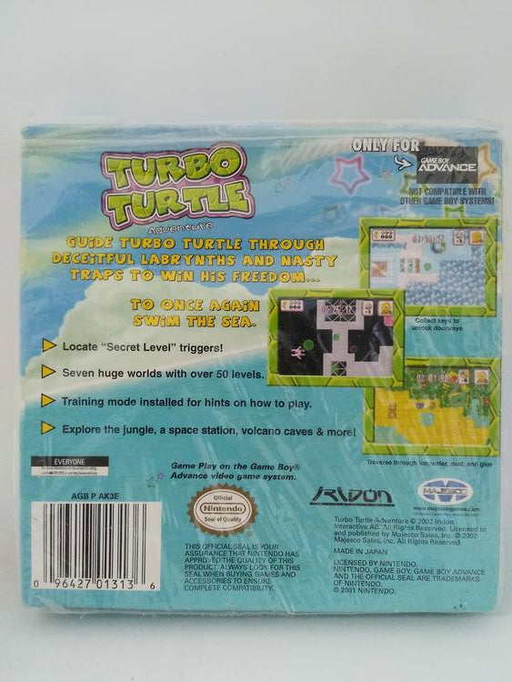 GBA TURBO TURTLE ADVENTURE (BOX ONLY) (usagé)