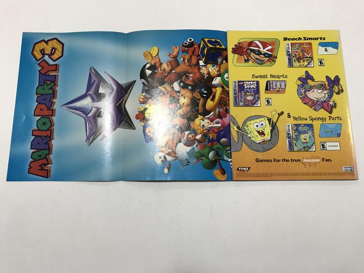 NINTENDO POWER GAMER MAGAZINE VOLUME 143 WITH POSTER - GAMEBOY ADVANCE REVEAL