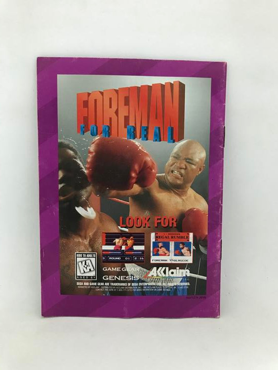 SGG BATMAN FOREVER INSTRUCTION BOOKLET ENGLISH