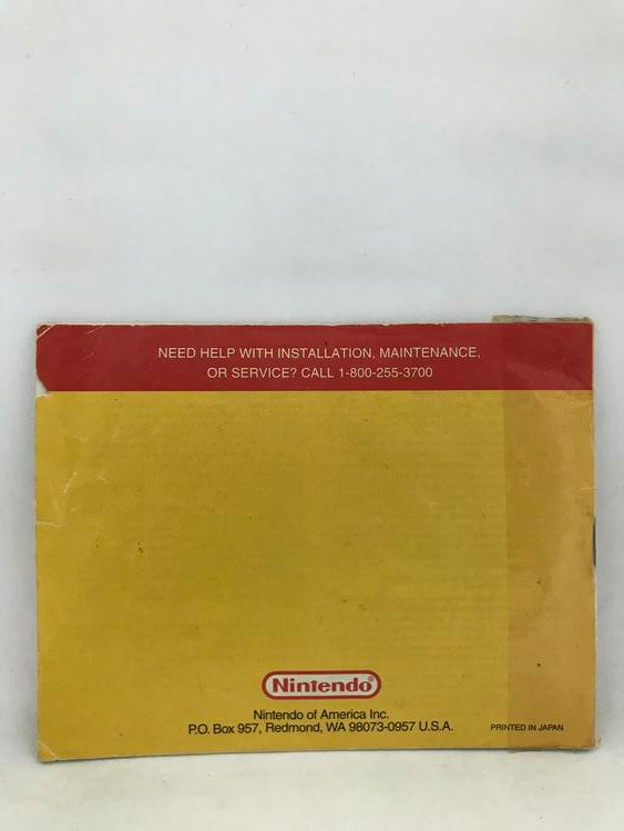 NES TETRIS 2 INSTRUCTION BOOKLET ENGLISH
