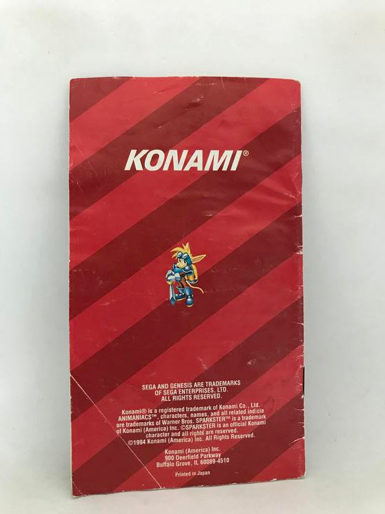 GEN ANIMANIACS INSTRUCTION BOOKLET ENGLISH