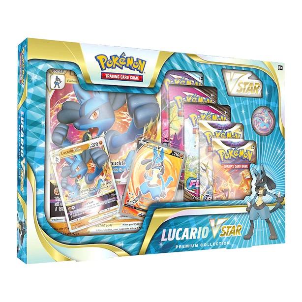 LUCARIO VSTAR PREMIUM COLLECTION (POKEMON) (usagé)