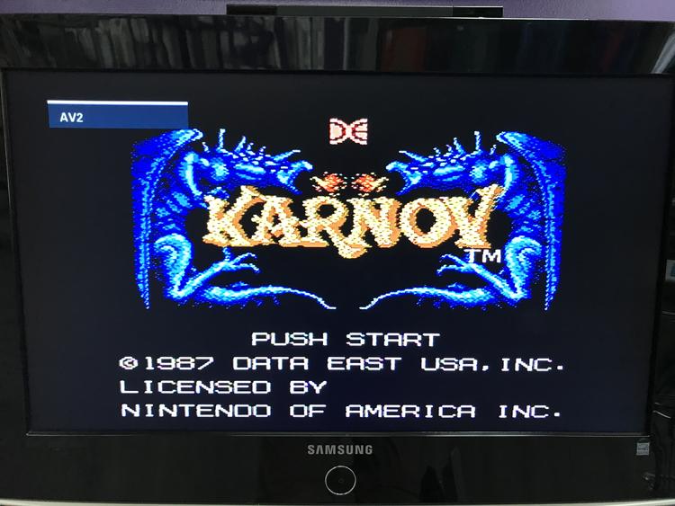 KARNOV (COMPLETE IN BOX)