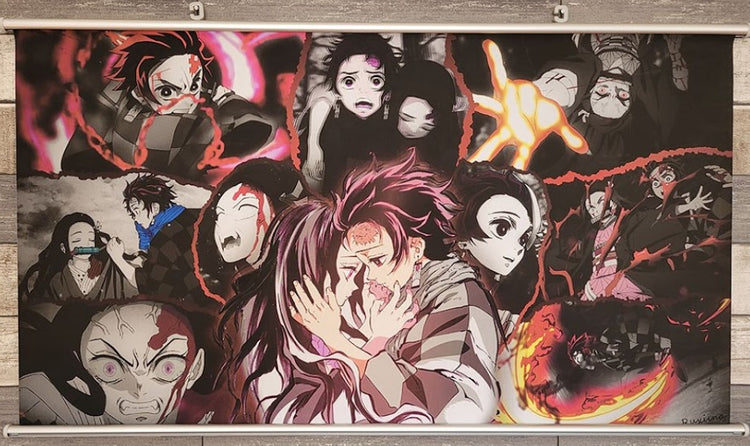 DEMON SLAYER (TOILE MURALE)
