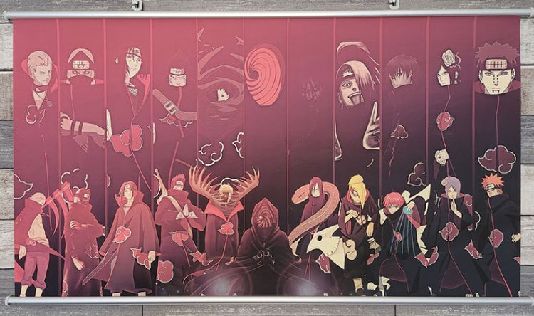 NARUTO AKATSUKI (TOILE MURALE)