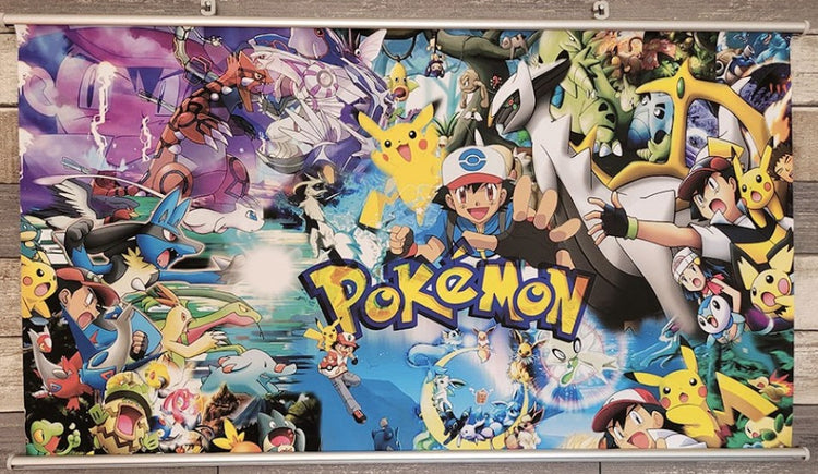 POKEMON UNIVERS (TOILE MURALE)