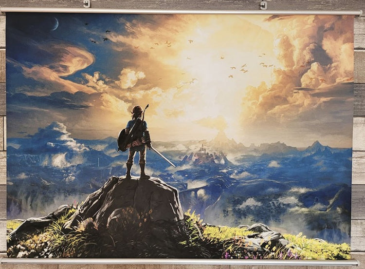ZELDA : BREATH OF THE WILD (TOILE MURALE)