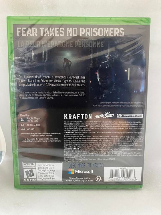 THE CALLISTO PROTOCOL (usagé)