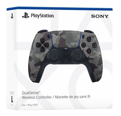 CONTROLLER DUALSENSE WIRELESS GREY CAMOUFLAGE (PS5)