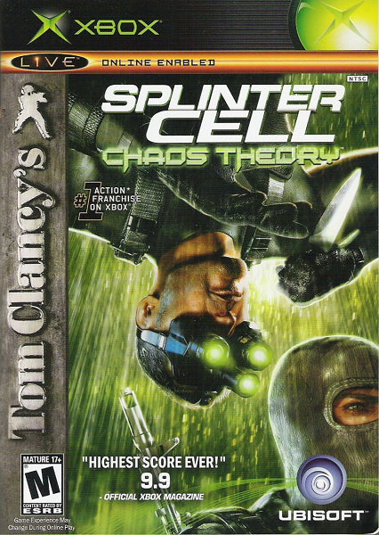 TOM CLANCY'S SPLINTER CELL CHAOS THEORY (COMPLETE IN BOX)