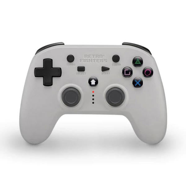 CONTROLLER RETRO FIGHTERS DEFENDER GRAY WIRELESS (PS1 / PS2 / PS3 / SWITCH / PC)