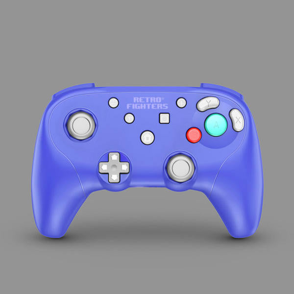 CONTROLLER BATTLERGC INDIGO WIRELESS RETRO FIGHTERS (GAMECUBE / Wii / WiiU / SWITCH)