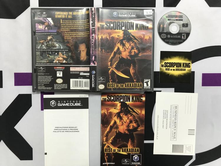 SCORPION KING RISE OF THE AKKADIAN (COMPLETE IN BOX)