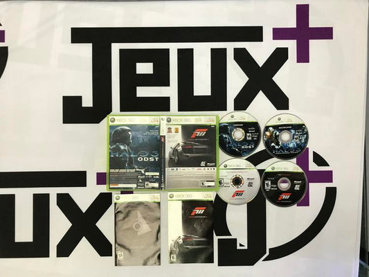 FORZA MOTORSPORT 3 AND HALO 3 ODST (COMPLETE IN BOX)