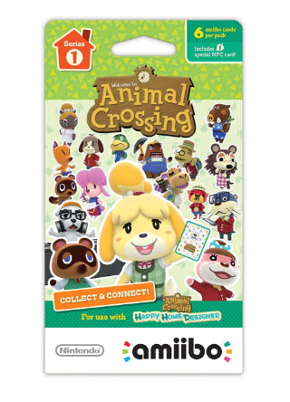 AMIIBO CARD ANIMAL CROSSING SERIES 1