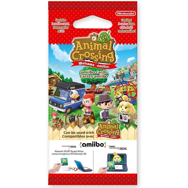 AMIIBO CARD ANIMAL CROSSING WELCOME