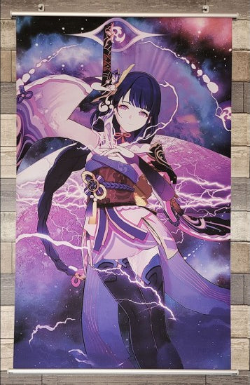 GENSHIN IMPACT: RAIDEN SHOGUN (TOILE MURALE) (usagé)