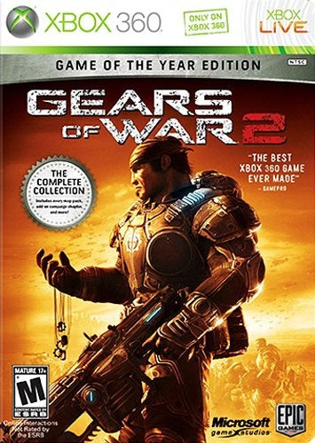 GEARS OF WAR 2 GAME OF THE YEAR (COMPLETE IN BOX)