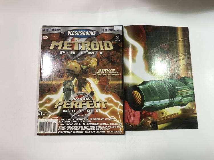 HINT BOOK METROID PRIME VERSUS BOOKS (usagé)
