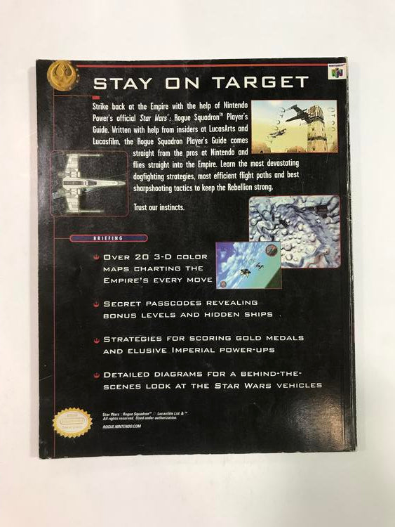 HINT BOOK STAR WARS ROGUE SQUADRON (usagé)