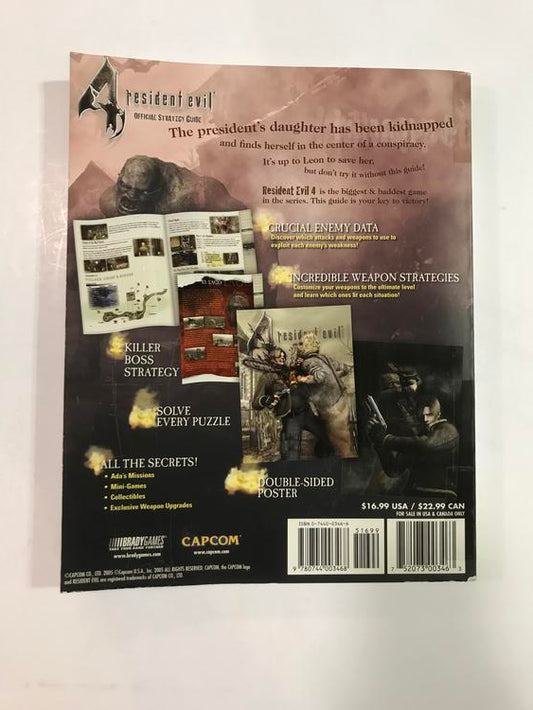 HINT BOOK RESIDENT EVIL 4 (usagé)