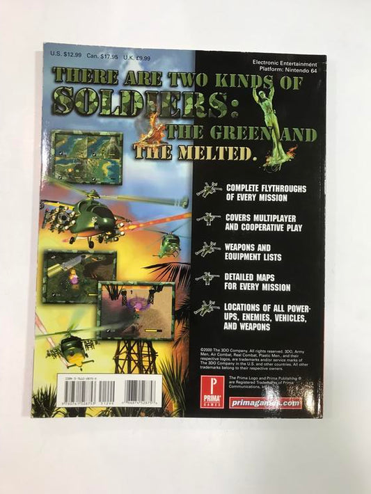 HINT BOOK ARMY MEN AIR COMBAT