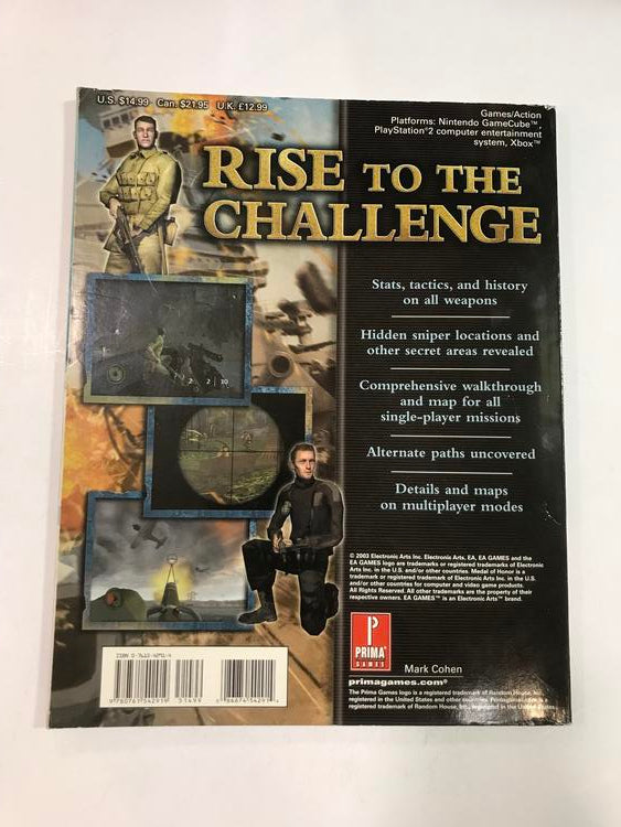 HINT BOOK MEDAL OF HONOR RISING SUN