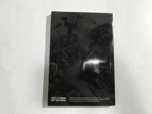 HINT BOOK WARCRAFT III REIGN OF CHAOS OFFICIAL BATTLE CHEST GUIDE (usagé)