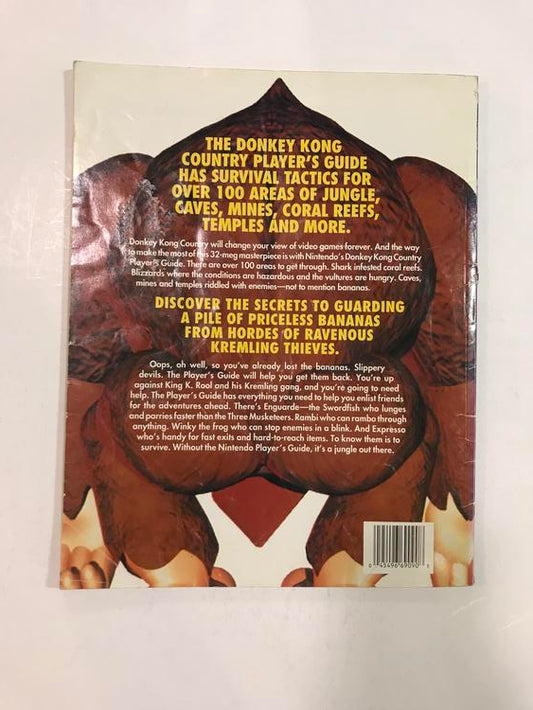 HINT BOOK DONKEY KONG COUNTRY