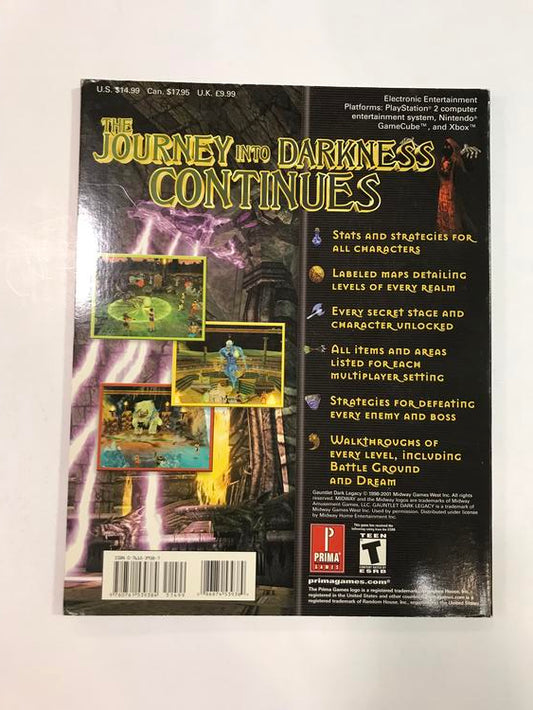 HINT BOOK GAUNTLET DARK LEGACY