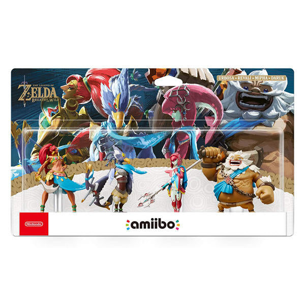 AMIIBO URBOSA - REVALI - MIPHA - DARUK