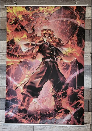 DEMON SLAYER: RENGOKU (TOILE MURALE)